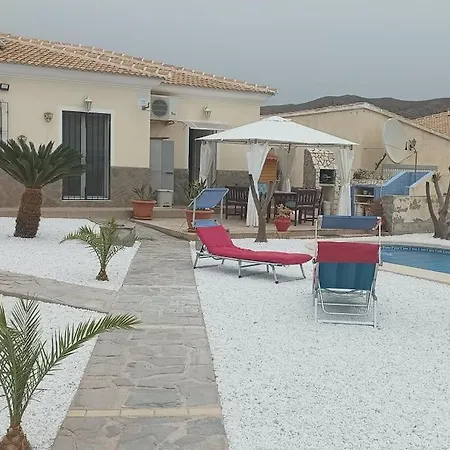 Villa Paz - Familiar 6 Con Piscina, Ac, Wifi Y Parking Arboleas
